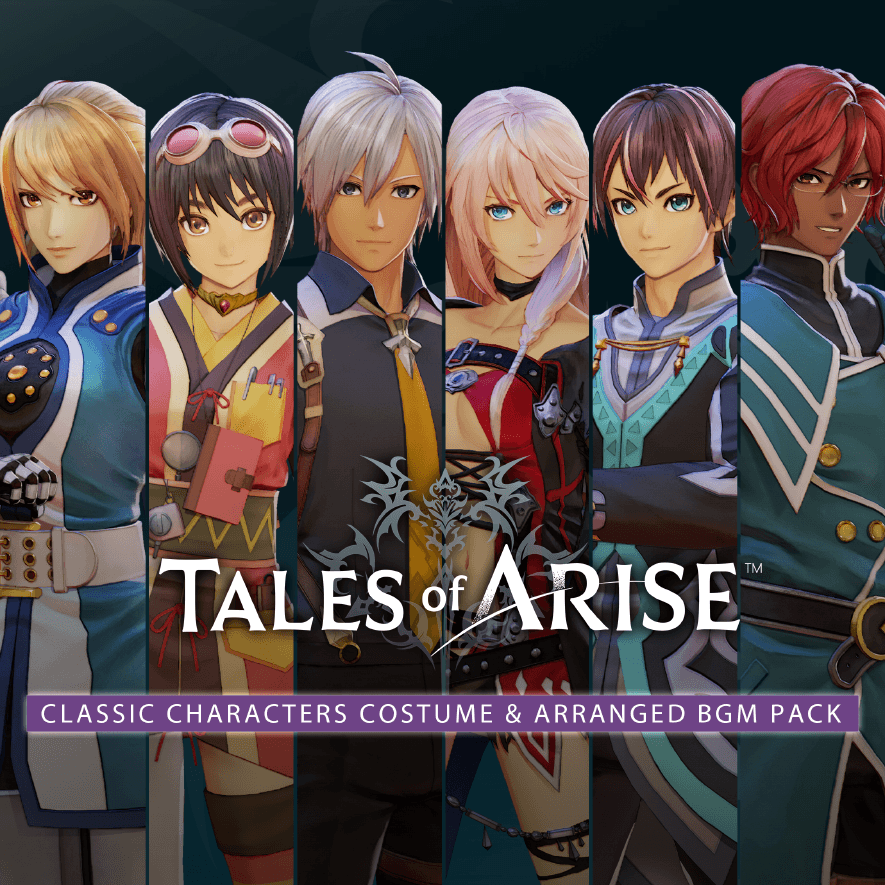 Tales of ARISE 歴代キャラクター衣装＋アレンジBGMパック